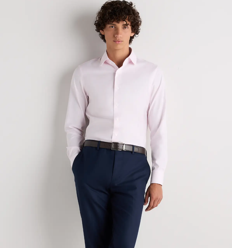 Organic Cotton Oxford Non-Iron Dress Shirt what to wear to a job interview 2026